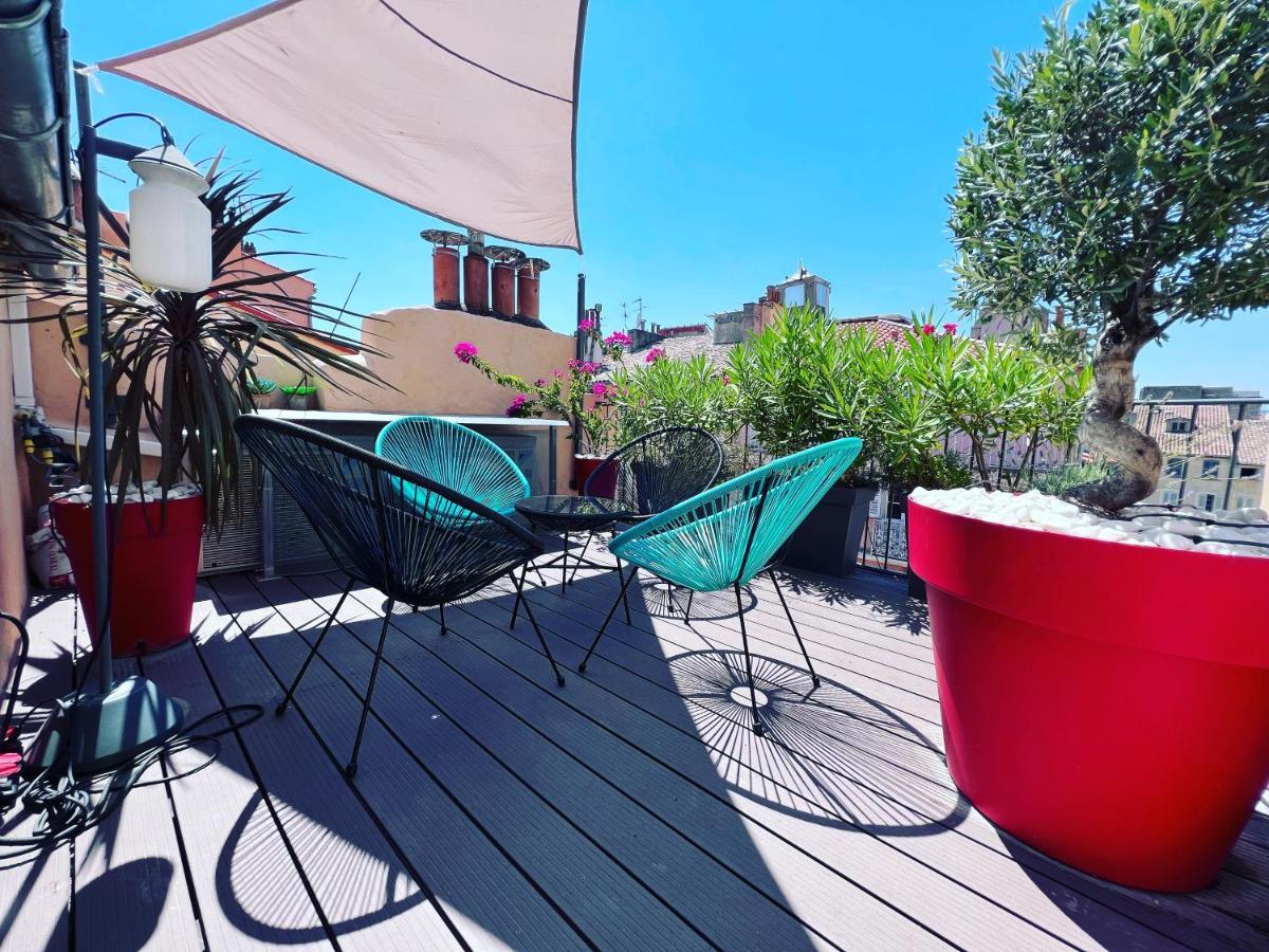 Duplex Avec Terrasse - Hyper-Centre De Toulon Apartment Exterior photo